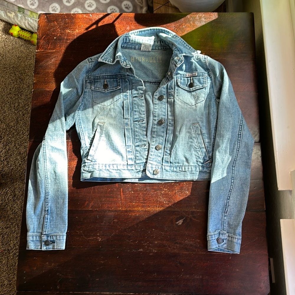 blue jean jacket